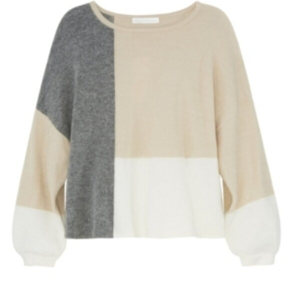 Adyson Parker Plus Size Color Block Sweater - Picture 2 of 8